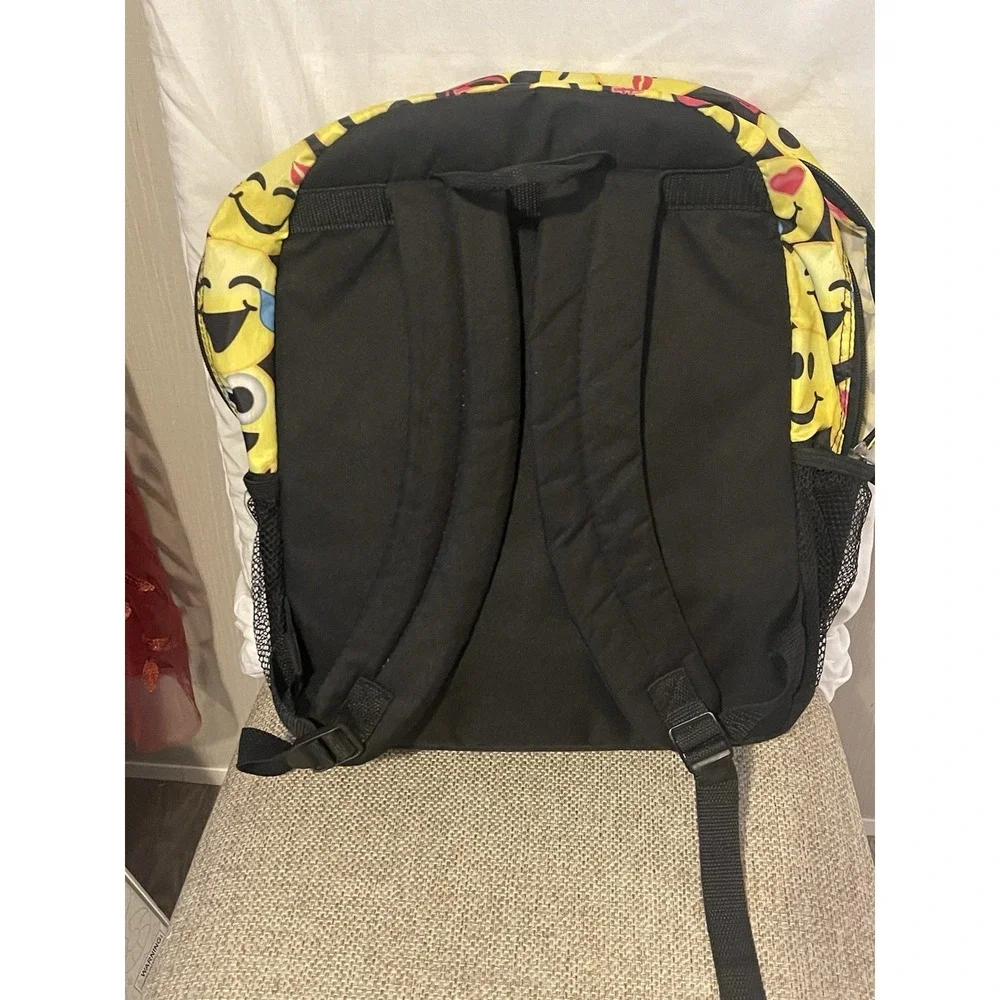 Emojination Smiley Emoji School Backpack.